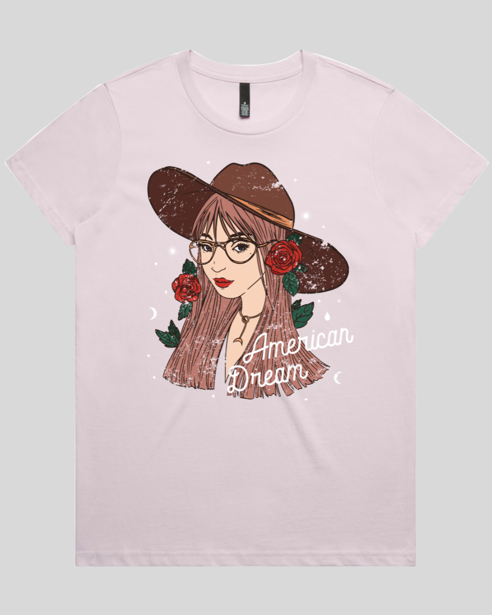 American Dream Girl Women's Tee