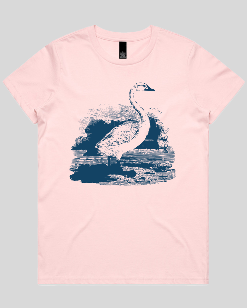 Lakeborn Swan Women's Tee