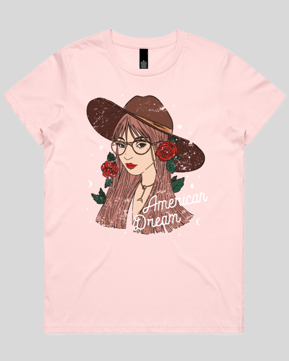 American Dream Girl Women's Tee