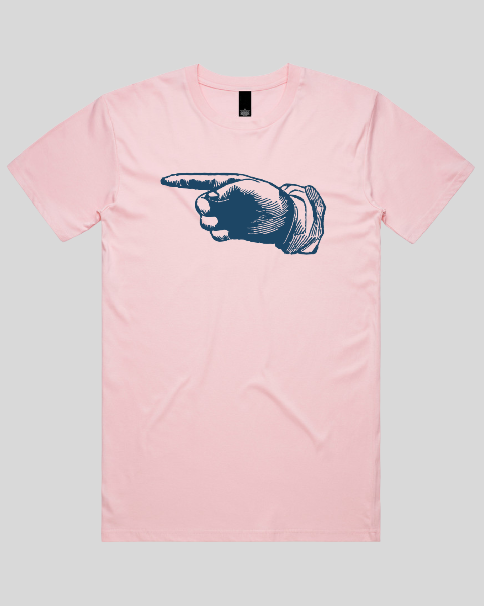 Retro Pointing Hand 2 Men's T-Shirt