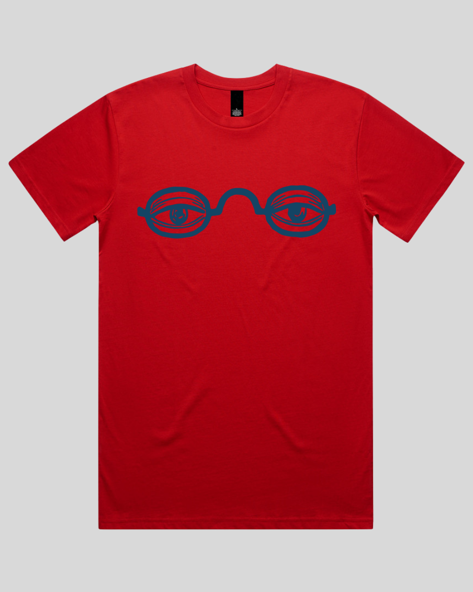 Eye Print Glasses Men's T-Shirt
