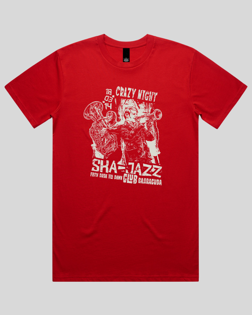 Crazy Night Jazz Club Men's T-Shirt