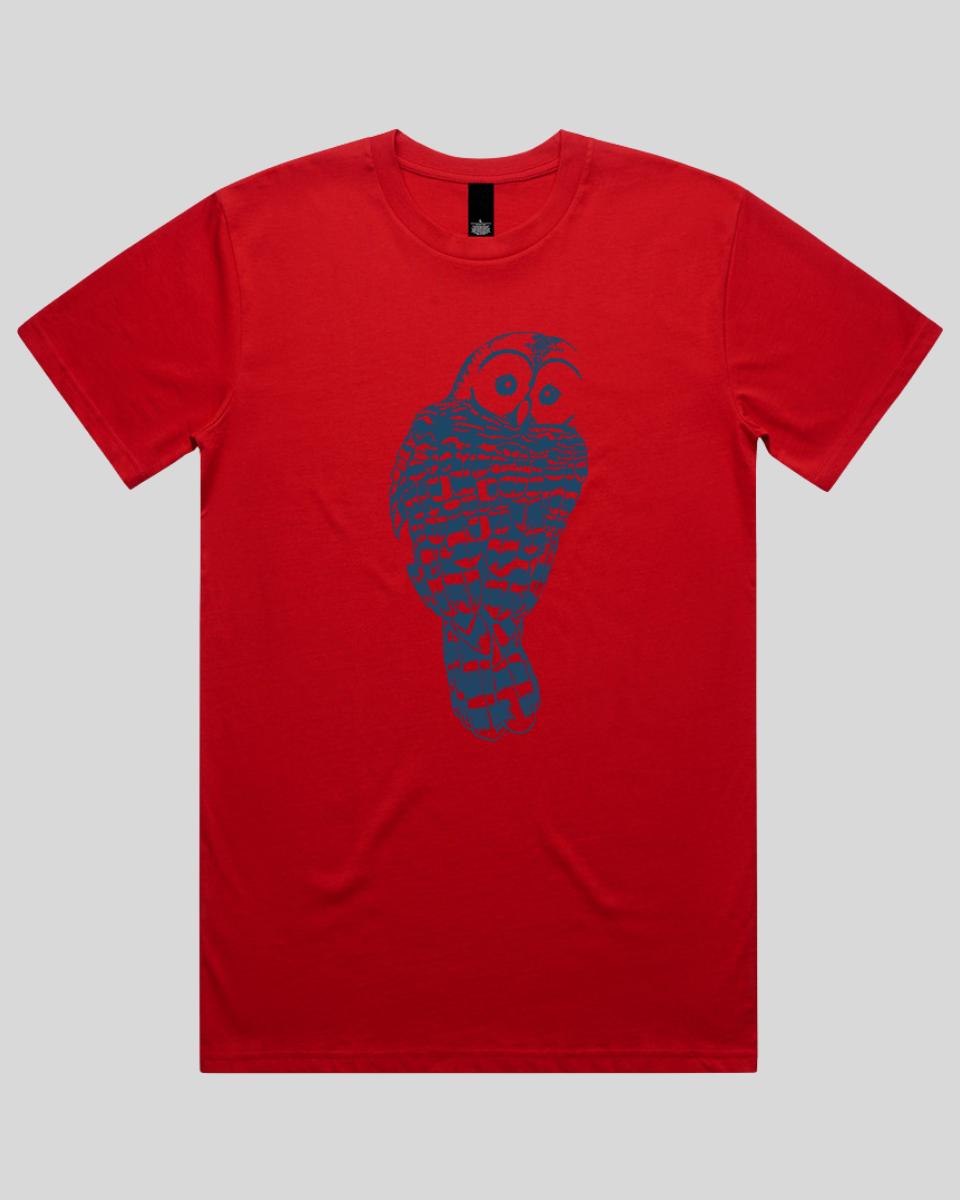 Wise Woodland Owl Men's T-Shirt