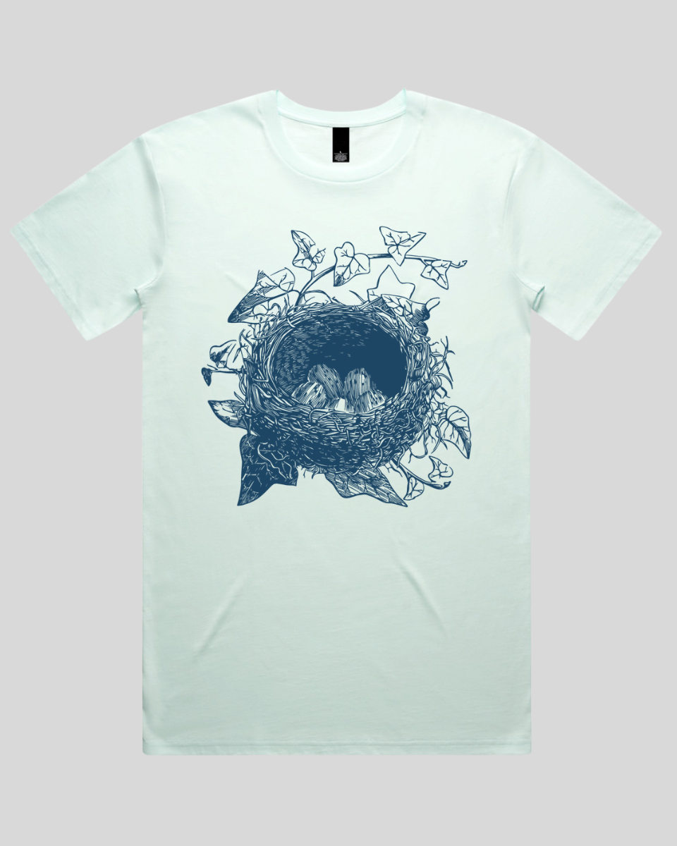 Egg Nest with Vines Men's T-Shirt