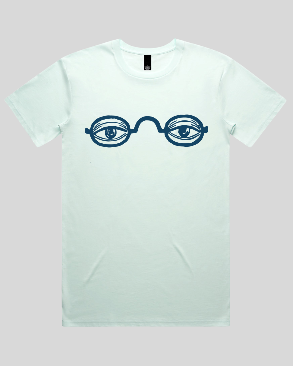 Eye Print Glasses Men's T-Shirt