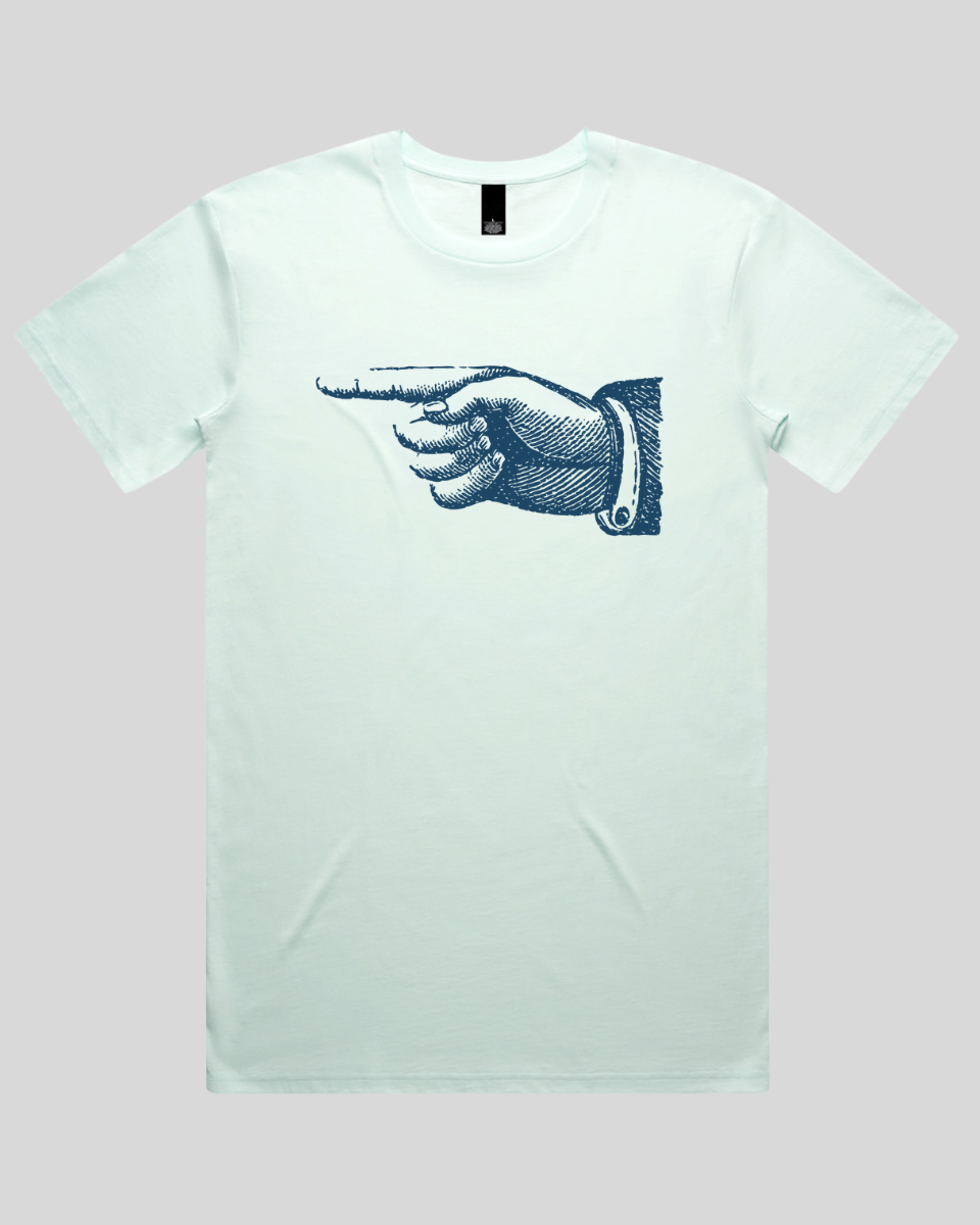 Pointing Finger 2 Men's T-Shirt