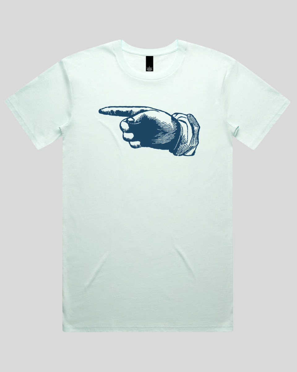 Retro Pointing Hand 2 Men's T-Shirt