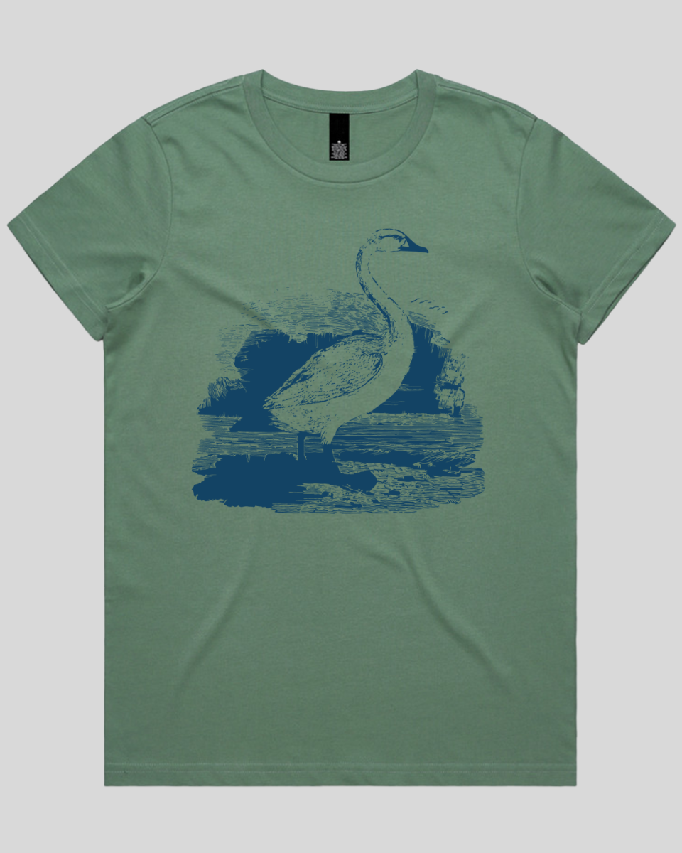 Lakeborn Swan Women's Tee