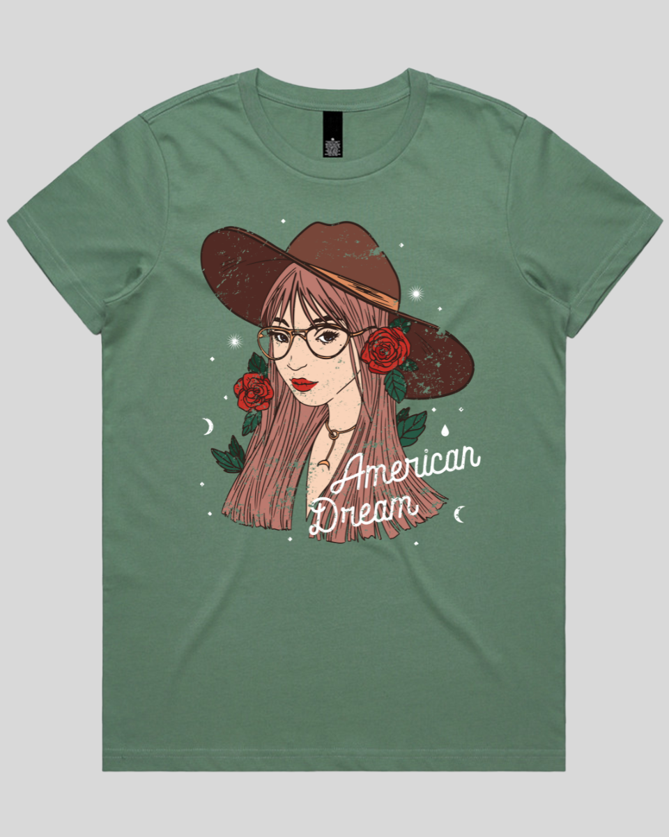 American Dream Girl Women's Tee