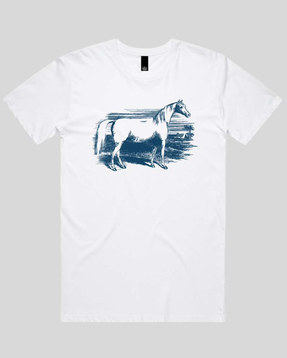 Rustic Horse Field Men's T-Shirt