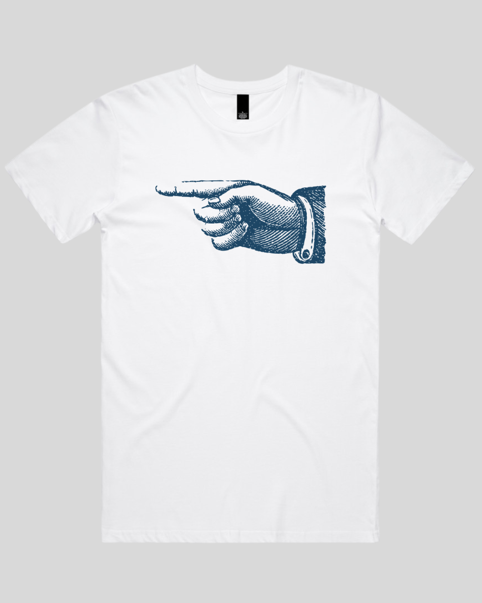 Pointing Finger 2 Men's T-Shirt