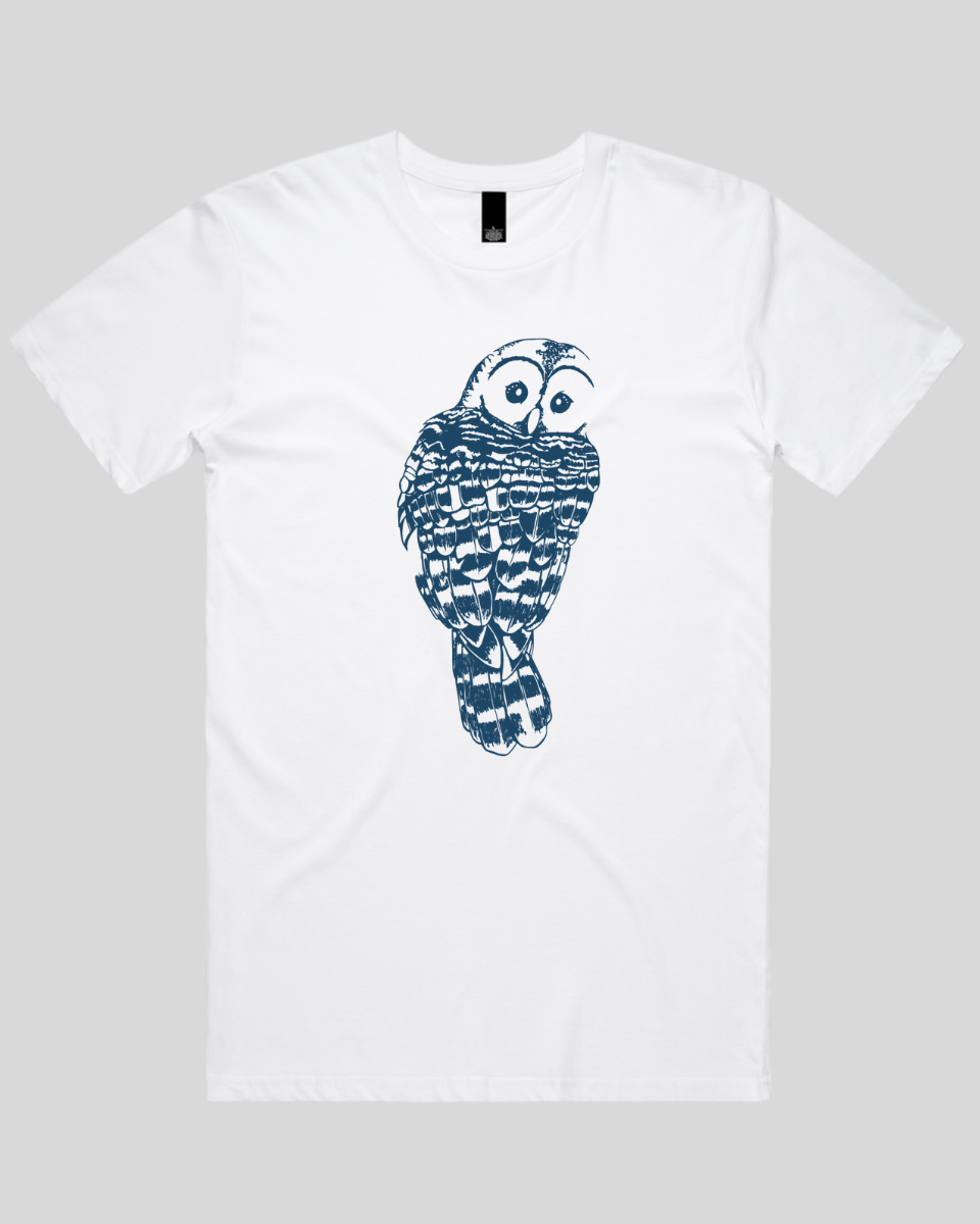 Wise Woodland Owl Men's T-Shirt