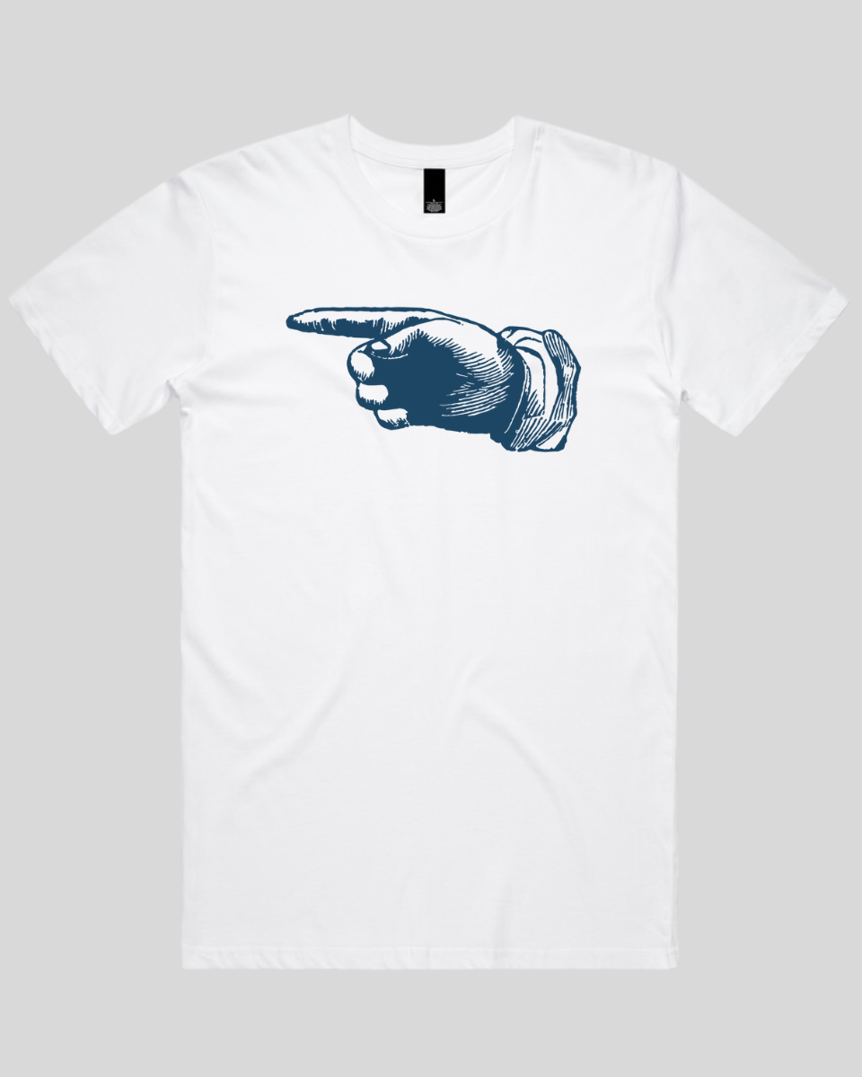 Retro Pointing Hand 2 Men's T-Shirt