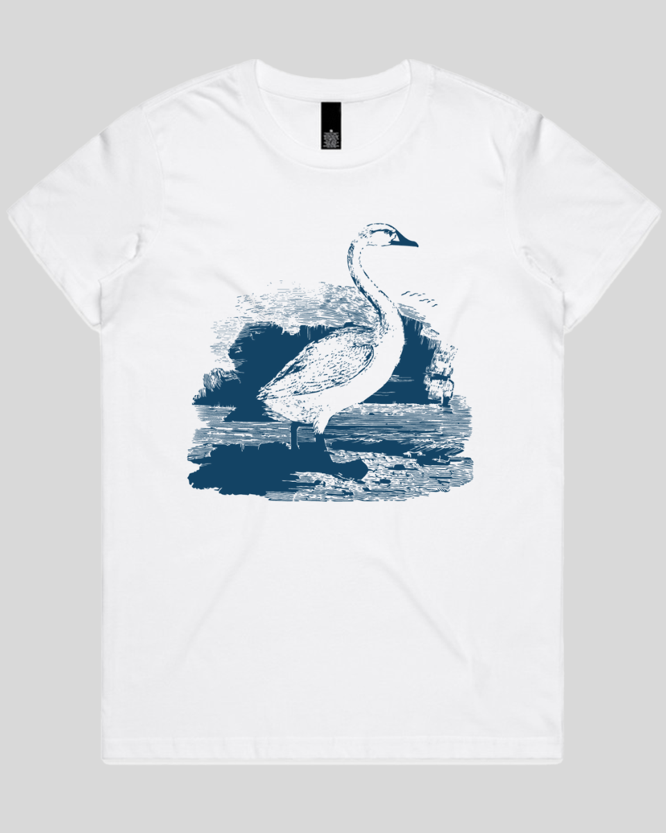 Lakeborn Swan Women's Tee