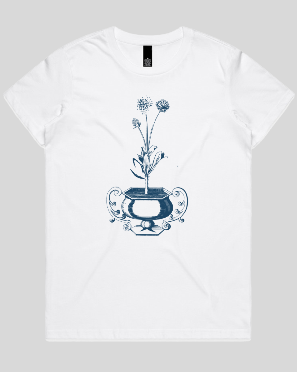 Floral Vase Art Women's Tee
