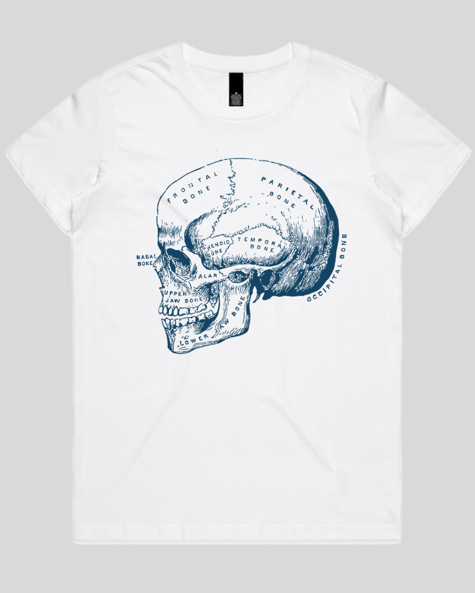 Blueprint Skull Women's Tee
